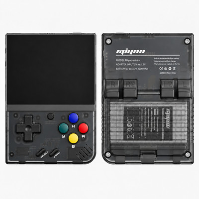 Miyoo Mini Plus 64GB Retro Handheld-Konsole OnionOS 3,5'' IPS WiFi UK Ware