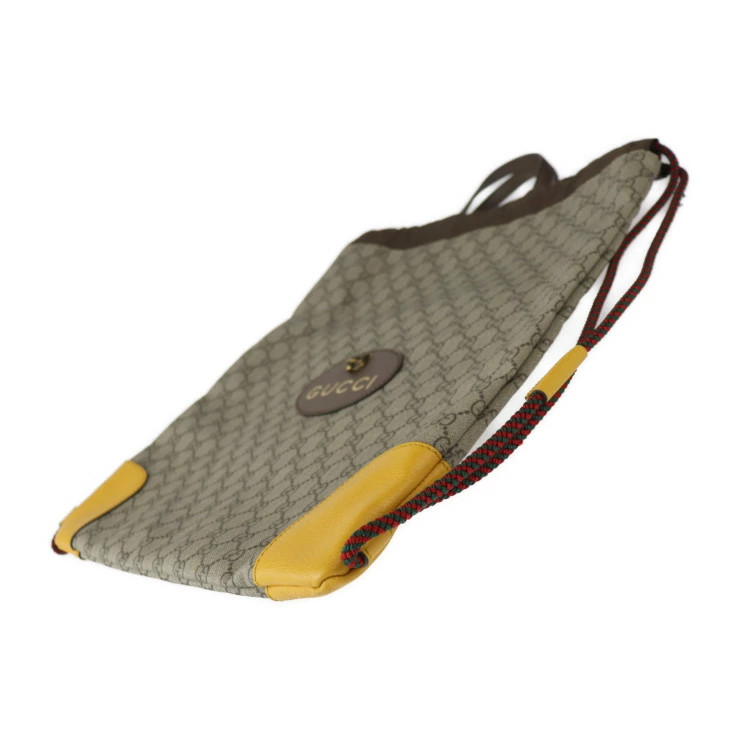 GUCCI Item Drawstring Backpack Supreme AnGray Cat… - image 2