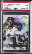 2020 TOPPS GOLD LABEL CLASS 2 #79 LUIS ROBERT ROOKIE RC PSA 9