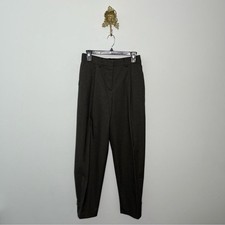 Mango Buttoned Hem Pants 36