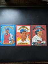 Donruss Diamond Kings Gary Sheffield ,Ken Griffey Jr ,Sandy Alonar