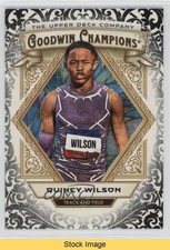 2025 Upper Deck Goodwin Champions Glossy Black Quincy Wilson #44 READ a4c