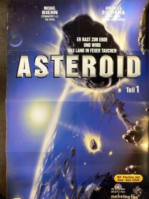Asteroid Teil 1 - Michael Biehn - Videoposter A1 84x60cm gefaltet (g)