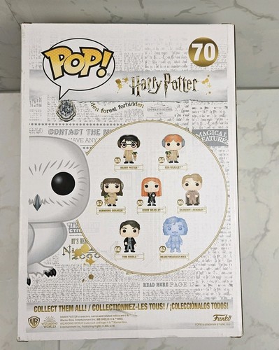 Funko Pop Harry Potter Hedwig 10" Objetivo Exclusivo En Caja Abierta - Imagen 3 de 5