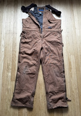 #ad #ad Walls Zero Zone Insulated Bib Overalls Mens MED 34 36 Work Great Condition $59.50