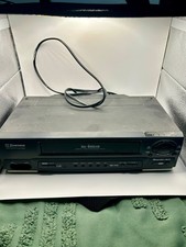 Emerson EWV401 VCR VHS Player Recorder DA-4 Head Digital Tracking No Remote