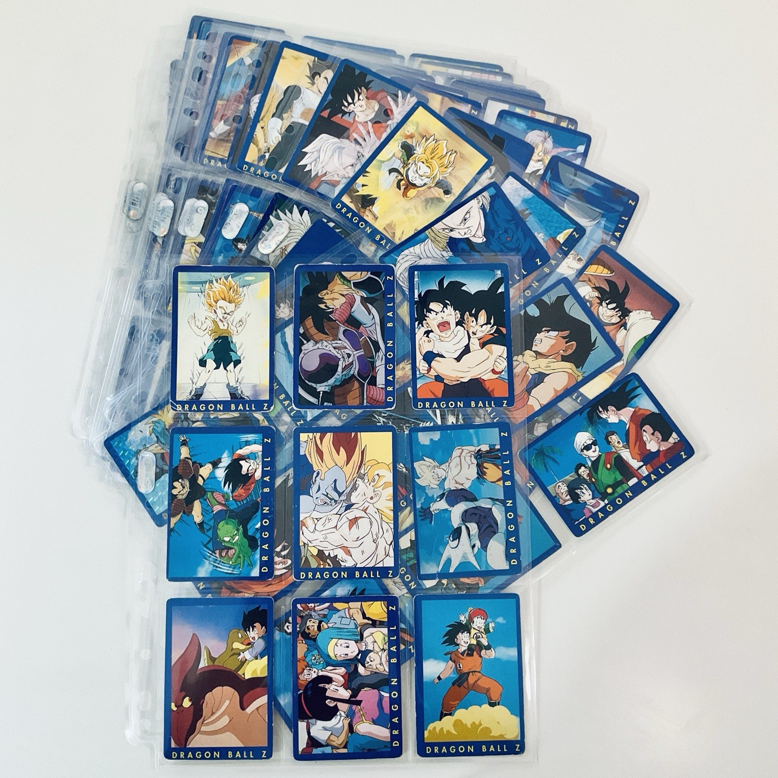 Dragon Ball Z DBZ Azul Serie 1 · Fullset 120/120 Cards · Panini España · Goku