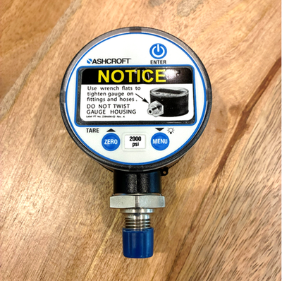 #ad Ashcroft Digital Pressure Gauge 2000 PSI DG2551L0NAM02L2000# 1 4 NPT 2.5 IN $135.00