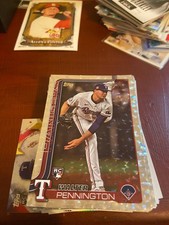 2025 Topps Series 2 Walter Pennington Diamante Foil #493 Rookie RC Rangers