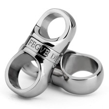 Titanium Key Ring, Key Chain Rings Heavy Duty Swivel Keyrings Carabiner Keych...