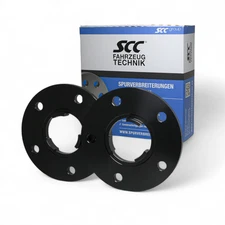 SCC Wheel Spacers Track Plates 2x10mm 12424W for Volkswagen Touareg Spacer