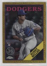 2023 Topps Update Gold Refractor 25/50 Bobby Miller #T88CU-40 04cw