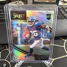 2018 Select Saquon Barkley #202 Field Level Silver Prizm Rookie Card RC. rookie card picture