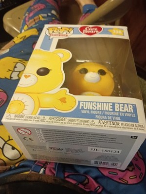 Funko Pop! Animation: Care Bears #356 Funshine Bear Vinyl Figure Sealed NIB