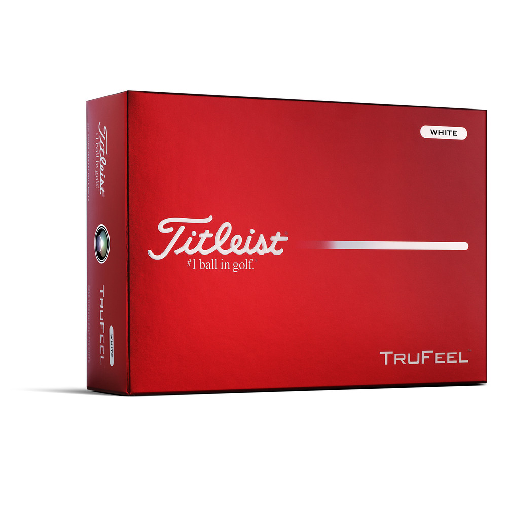 Titleist 2026 TruFeel Golf Balls 12pk, White