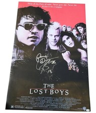 Corey Feldman Signed "Peace" 24x36 The Lost Boys Movie Poster ACOA