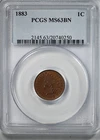 1883 Indian Head Cent 1C PCGS MS63BN