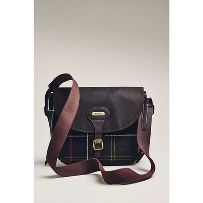 nwt BARBOUR for Anthropologie Cromarty Tartan Crossbody Bag