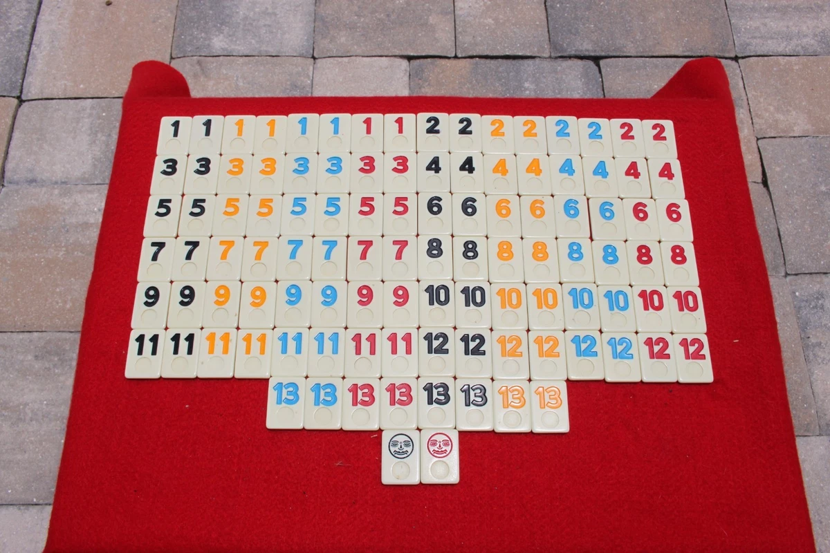 Rummy 1977 Vintage Manufacture Board & Traditional Games for sale