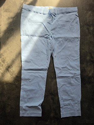 Damen-Hose '' essentials by Tchibo '' Gr. 48, getragen, Farbe hellblau