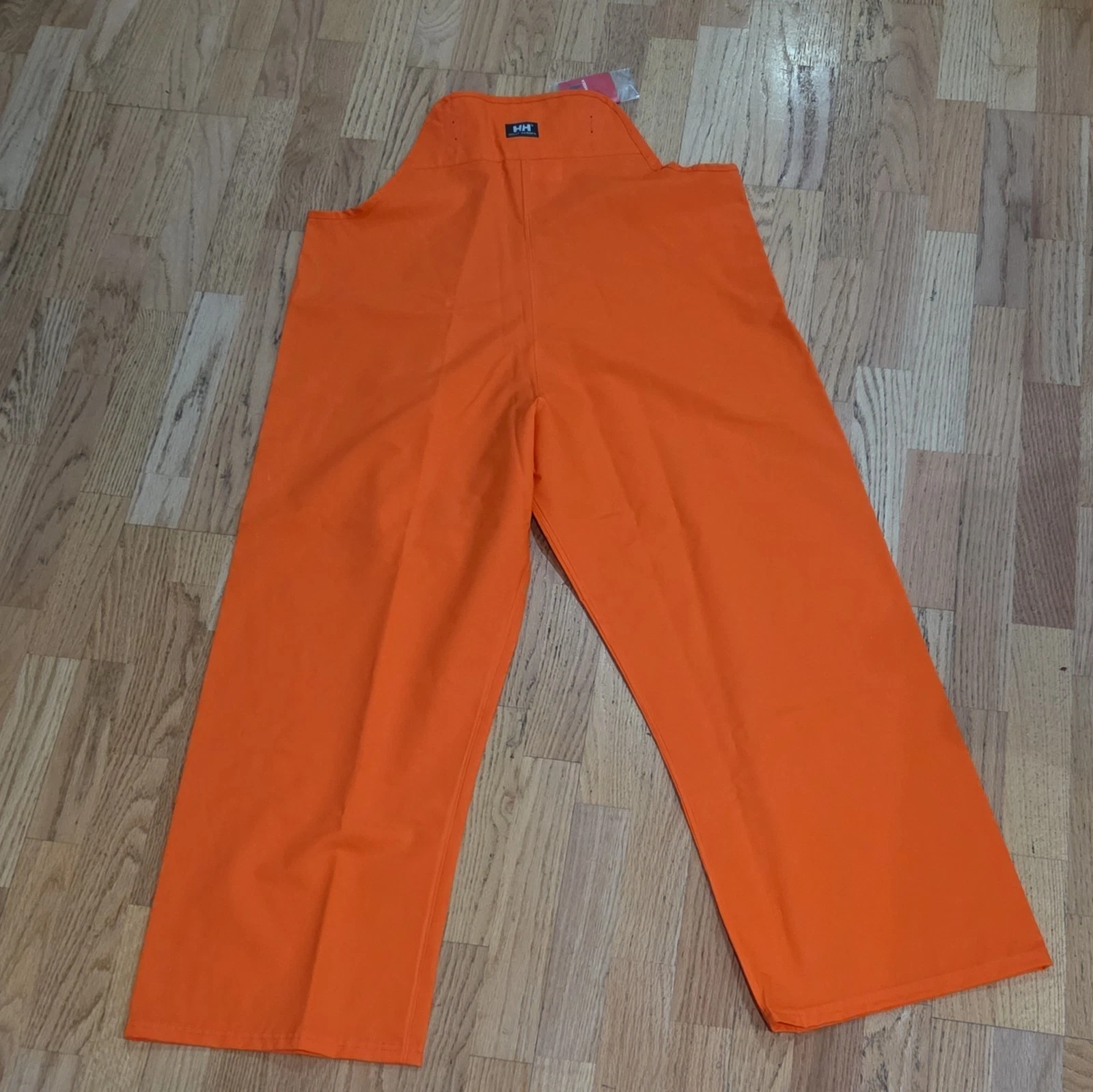 Helly Hansen Orange High Bib Trousers Waterproof M Coveralls