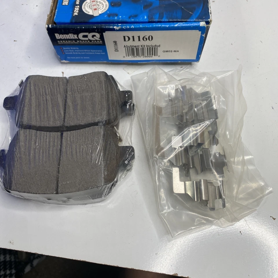 NUEVO ACDelco Cerámica Disco Juego Pastillas Freno Delanteras 14D1160CH Chevy Pontiac 2004-2012 Foto 2 de 3