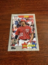 2022 Topps Series 2 - 1987 Topps All-Star Baseball Juan Soto #87AS-13 Black /299