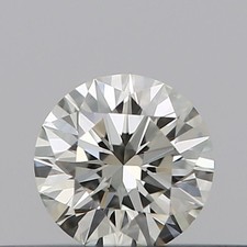 0.18 Ct GIA Certified Natural Diamond Loose Brilliant Round 3 mm Size L/VS Grade 755.78 per carat