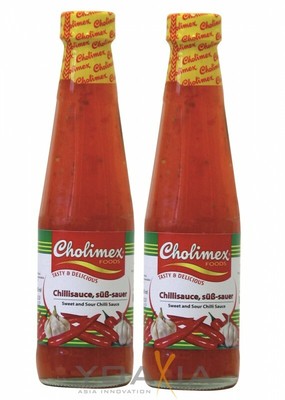 5 58 1l 2x 250ml Cholimex Chilisauce Suss Sauer Suss Sauer Sauce Ebay