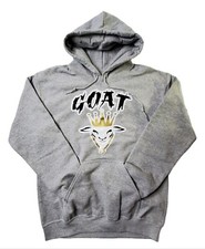 ChiefBrains Apparel Golden Bling Goat Hoodie Limited Edition Heavy Cotton New