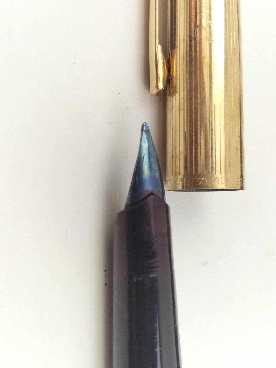 Pelikan - ｽﾏｰﾄ!ﾘｯﾁ!【Pelikan】30 ROLLED GOLD万年筆 送料込 🔴PELIKAN MK30 ? ROLLED GOLD fountain pen 鋼筆 万年筆🔴 | eBay