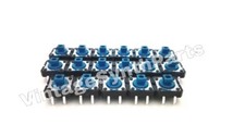 Tact Switches Full Set Of 17 für Korg DW6000 DW-6000 Omron Hi Quality Switch