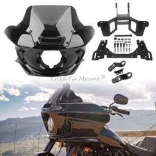Front Headlight Fairing Mount Bracket For Harley FXLRST LOW RIDER ST 2022-2024