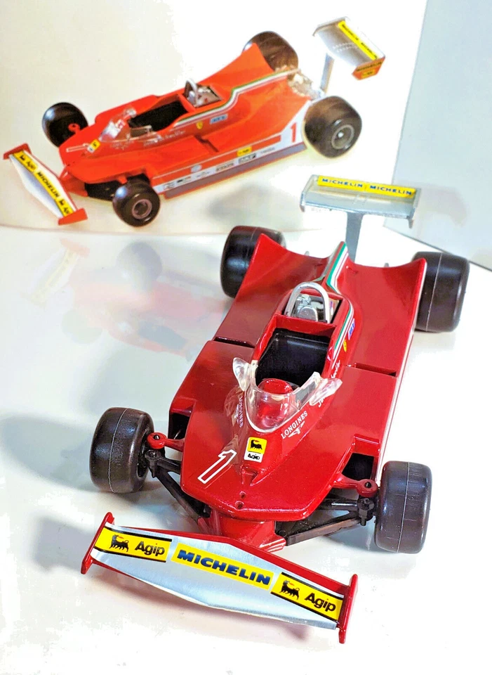 POLISTIL de Italia - 1/22 FERRARI 312T5 F1 - #1 JODY SCHECKTER - CAMPEÓN DEL MUNDO Foto 2 de 4