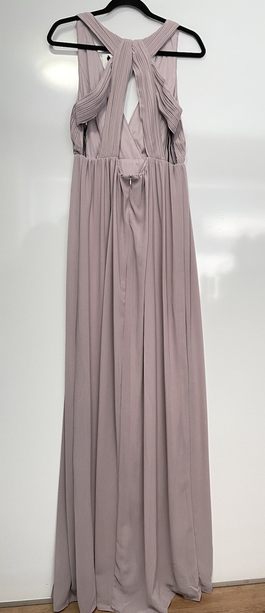 Tfnc Dresses Tall Grey Bridesmaid Dresses TFNC Bridesmaid Pleated