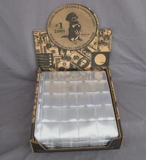 (10) 20 Pocket Binder Pages for 2 x 2 Coin Holder Flips Heavy Duty Vinyl