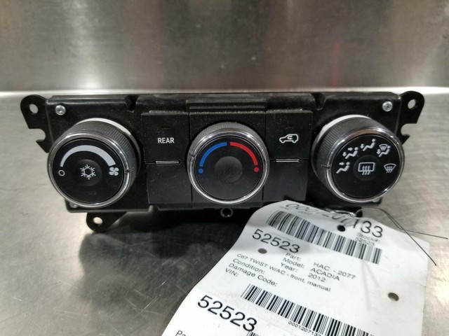 07 08 09 10 11 12 GMC ACADIA Heater A/c Control eBay
