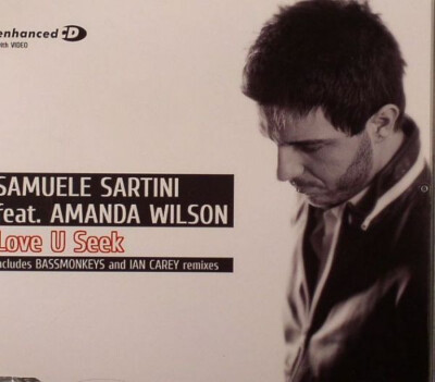 Samuele Sartini Feat. Amanda Wilson    Love U Seek , CD SINGLE 2010 VG++