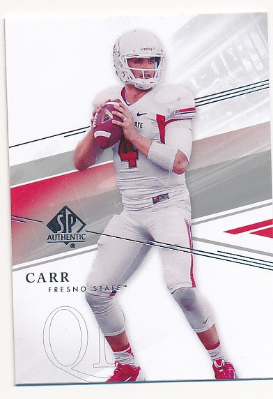 Derek Carr Upper Deck Star Rookies #10 Base