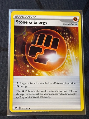 MISSCUT stone energy Pokemon TCG card with black dot and cropped text 