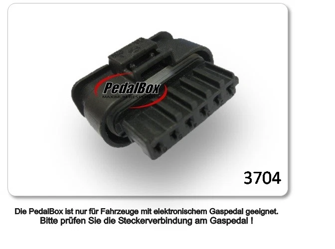 Dte Pedal Box 3S pour Mercedes-benz SLK R172 150KW 02 2011- 250 172.447 Tuning - Photo 2/4