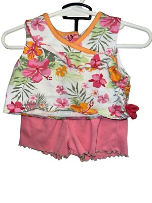 Vitamins Kids 12 Month girls Outfit/ Shorts & Top