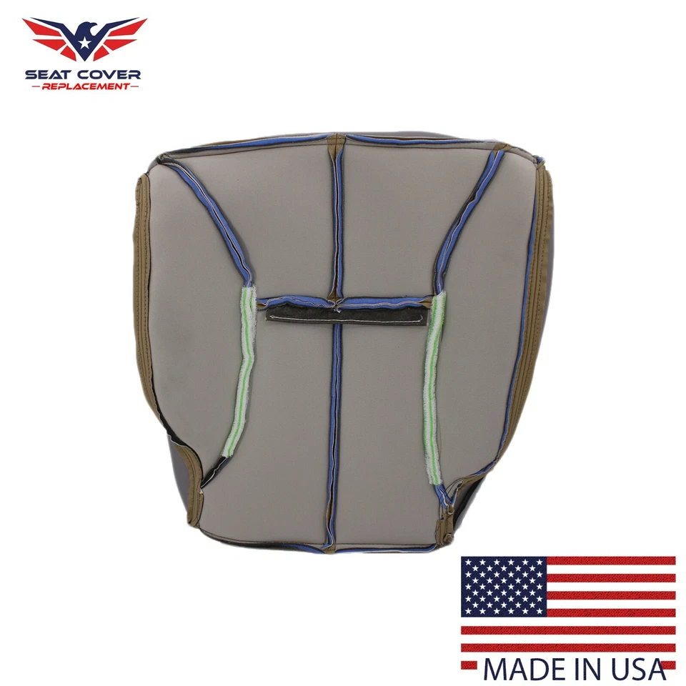 1998 1999 2000 2001 2002 Compatible with Dodge Ram SLT 1500 2500 Seat Cover Tan - Image 2 of 4