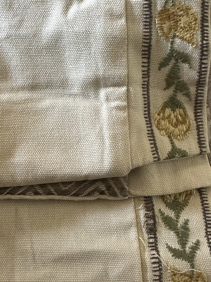 NUEVO RoseTree Amalia Reversible EURO SHAM 26" X 26" Bordado Flor Brida Foto 3 de 4