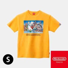 T-shirt Super Mario Bros. Nintendo TOKYO Size S From Japan yellow