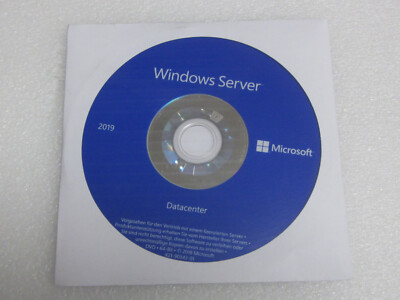 Microsoft Windows Server 2019 Datacenter 64Bit-DVD-Datenträger *nur Datenträger*