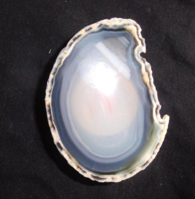 NIGHT LIGHT #16 - Brazilian Agate Stone Slice - Childs Bedroom, Hallway, Kitchen