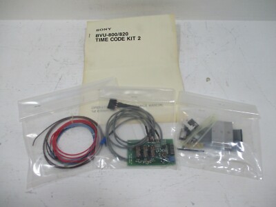 NEW Sony BVU-800 TC K2 Time Code Kit 2 BVU-800/820 800 TC Relay Board