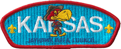 Jayhawk Area Council KS CSP Red Bdr (AR2522)