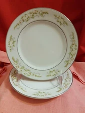 International Silver Co. Fine China “326 Springtime” Bread Plate, Japan Set Of 2
